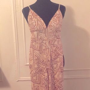 NWOT Sequin Jumpsuit